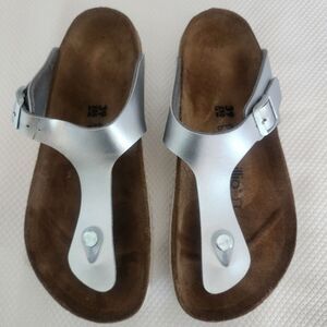 Papillio Birkenston Silver Women's Sandals